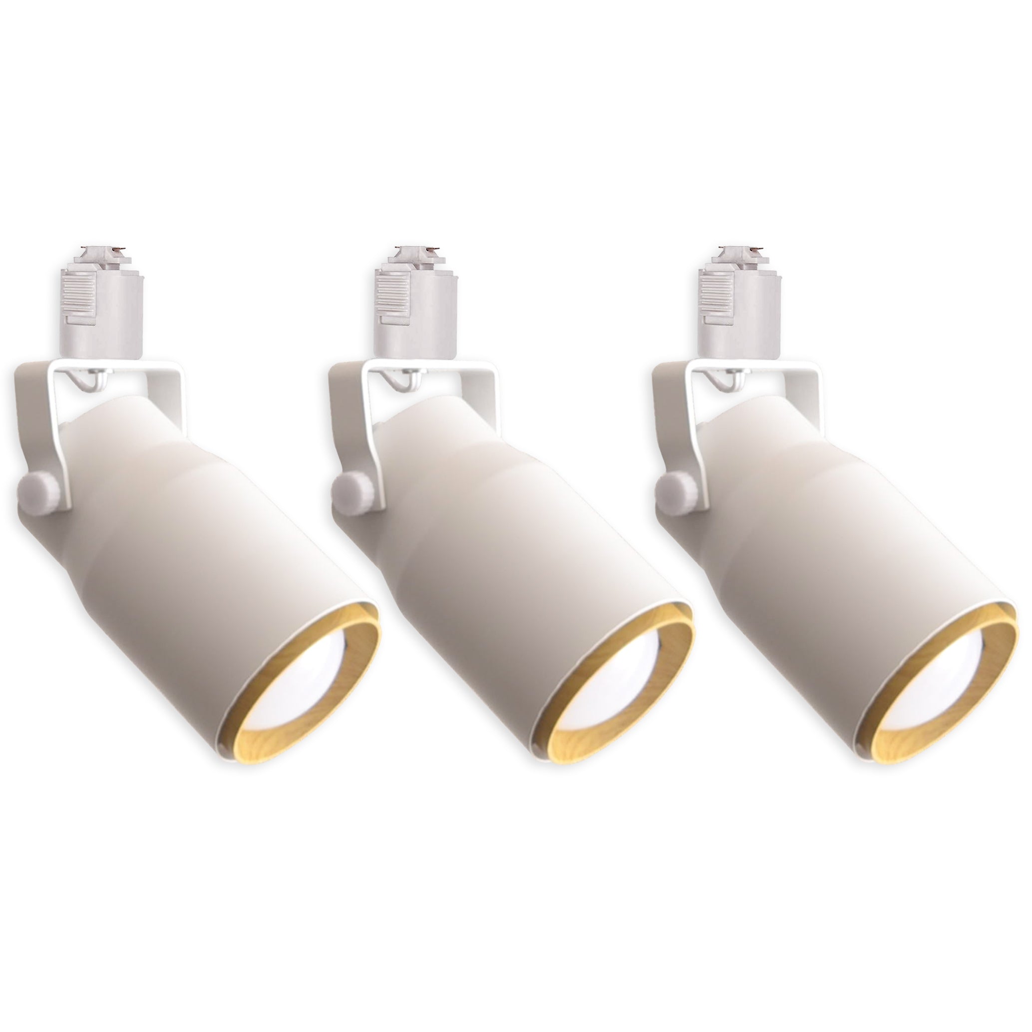 ダクトレール用スポットライトGino 6個入（白） ダクトレール用