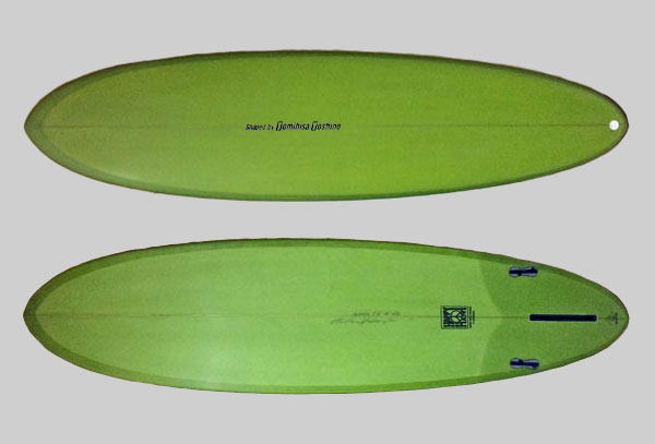 ミッドレングスファンサーフモデル/ヨシノシェイプサーフボード