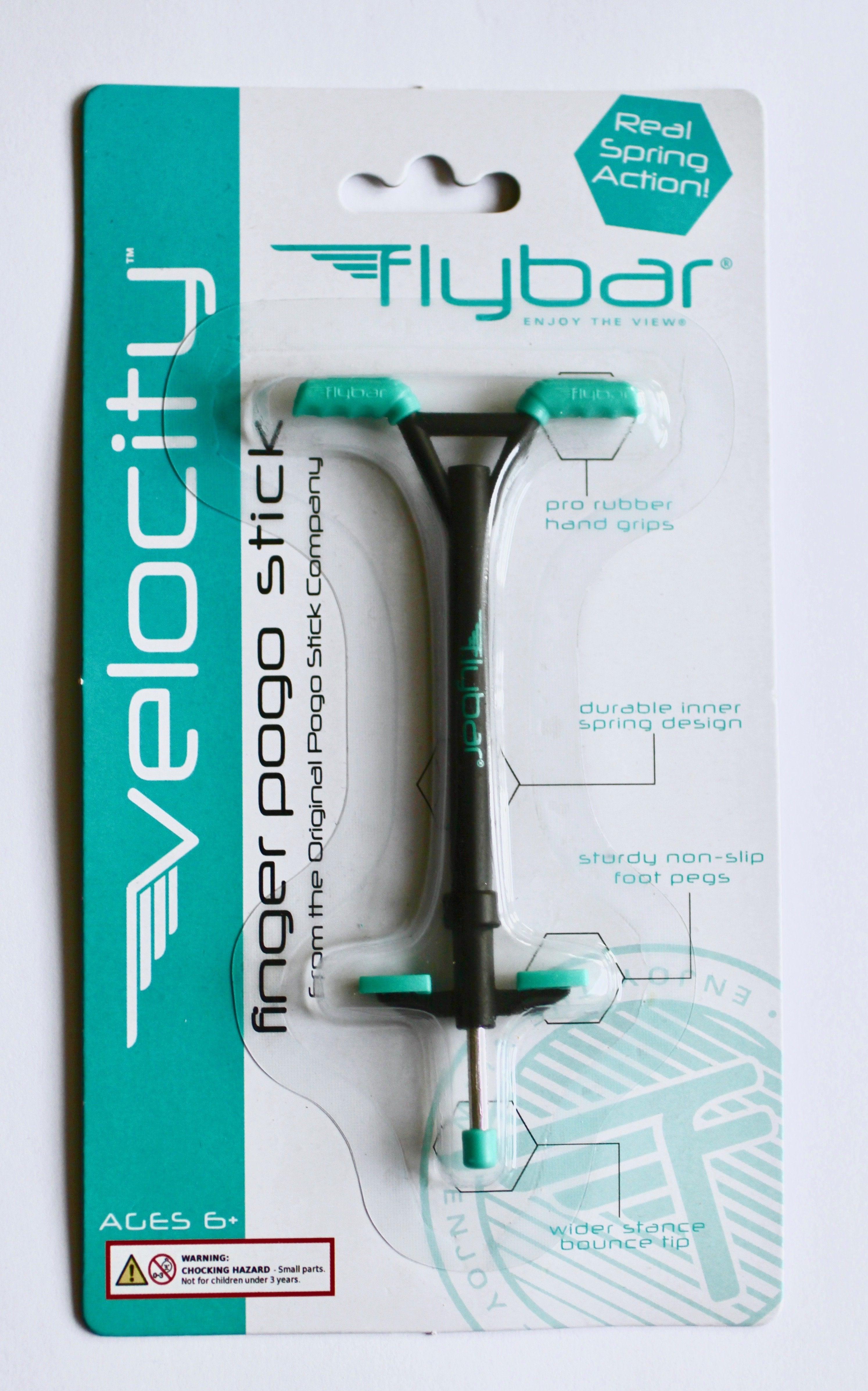 Flybar Mini Velocity Finger Pogo Stick – Real Spring Action