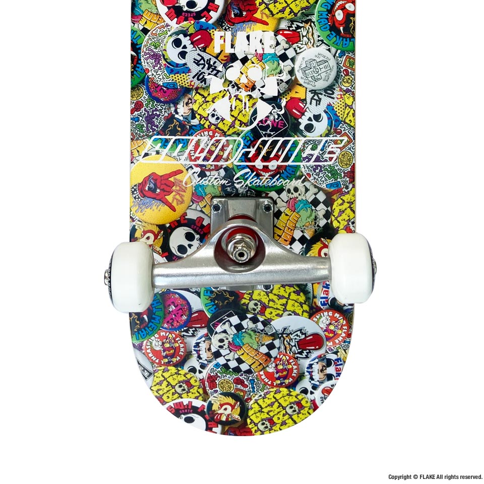 FLAKE/[First Skateboarding] FLAKE x SOLIDJUICE コンプリートデッキ
