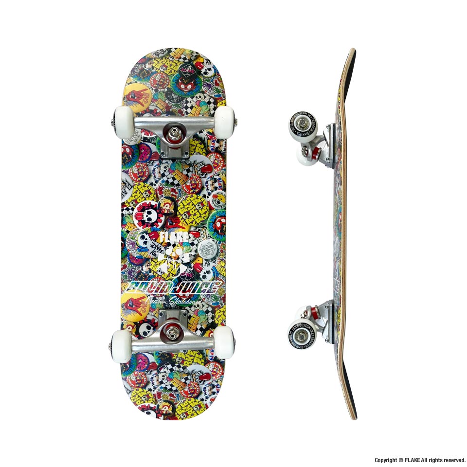 FLAKE/[First Skateboarding] FLAKE x SOLIDJUICE コンプリートデッキ