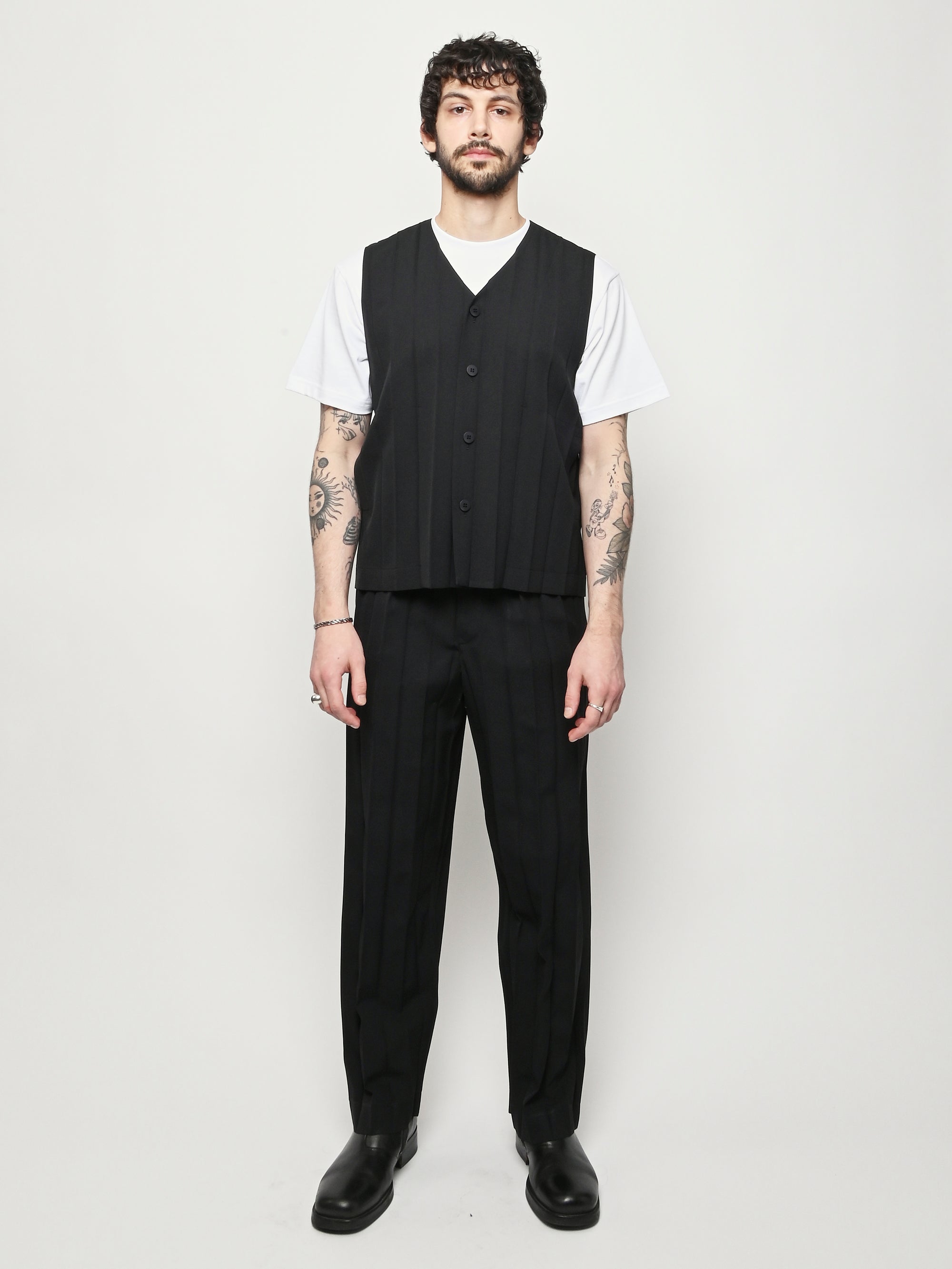 Homme Plisse Issey Miyake - Edge Ensemble Vest – Frances May