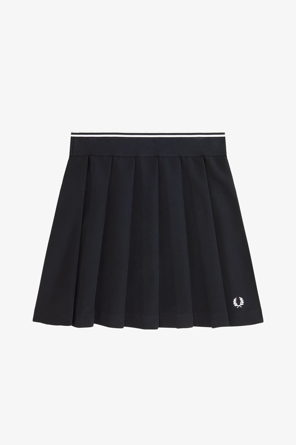 Tipped Pleated Skirt(6 102：BLACK): | FRED PERRY JAPAN | フレッド