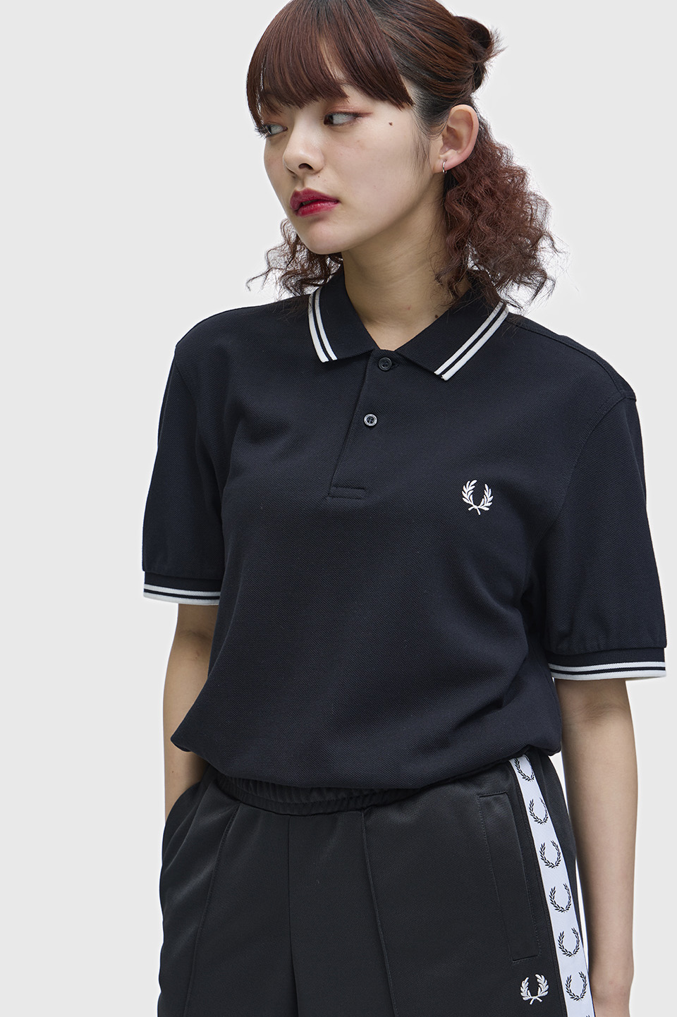 The Fred Perry Shirt - M3600(XS 350：BLACK): | FRED PERRY JAPAN