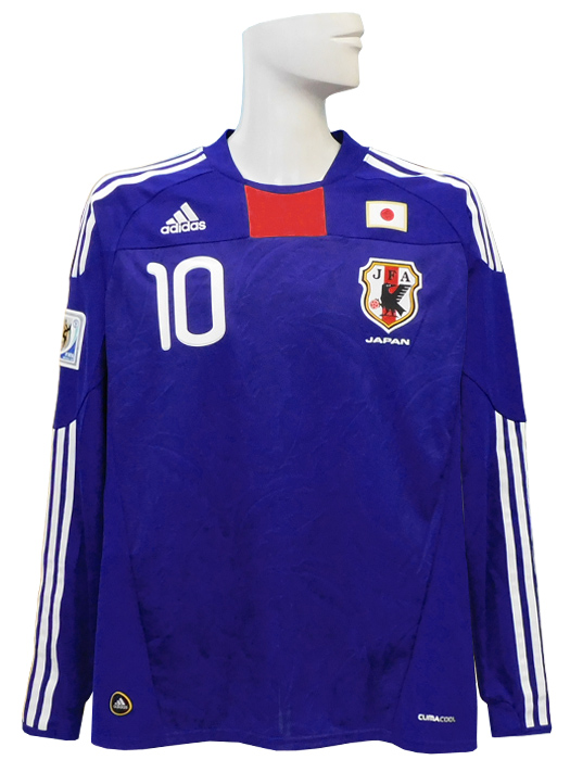 中村俊輔 日本代表 ユニフォーム 長袖 日本代表 中村俊輔 ユニフォーム