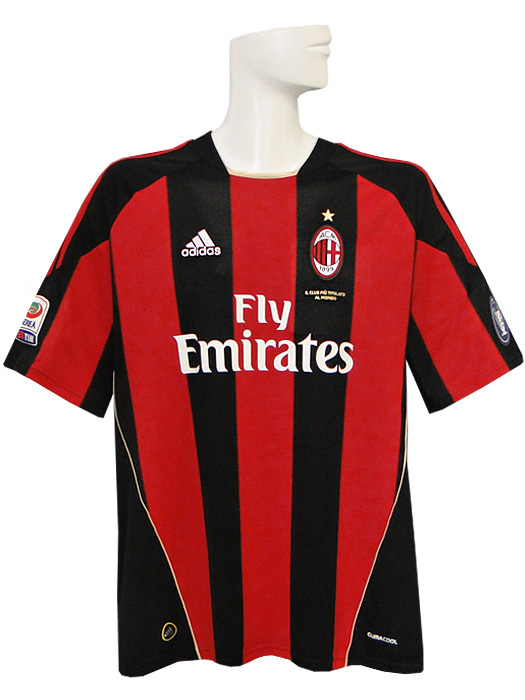限定再入荷/(アディダス) adidas/10/11ACミラン/ホーム/半袖/セリエ+