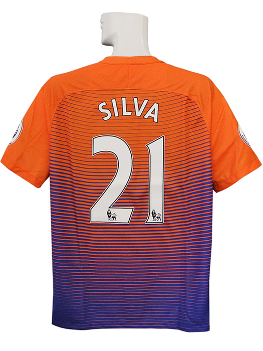 希少】ダビド・シルバ マンチェスターシティ3rdユニフォーム スペイン