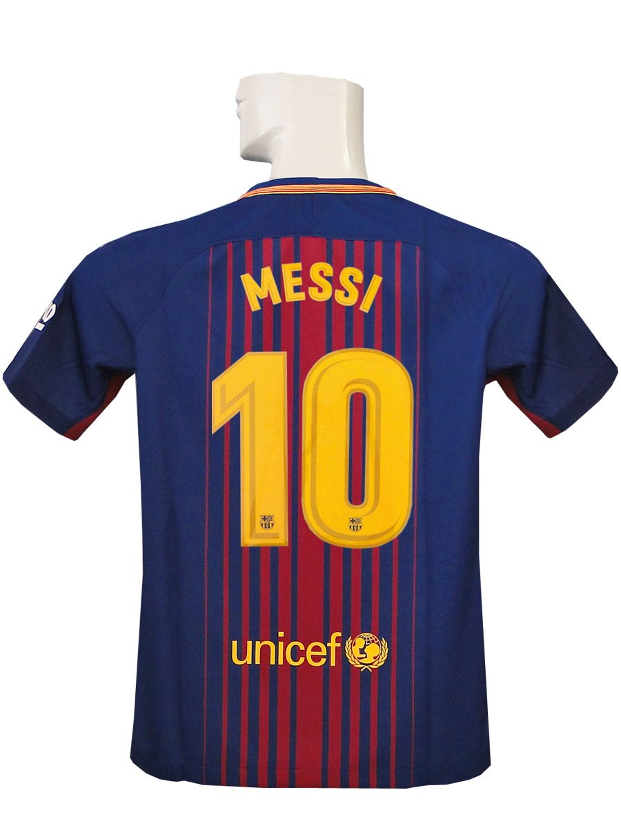 ナイキ) NIKE/17/18バルセロナ/ホーム/半袖/ジュニア用/楽天スポンサー