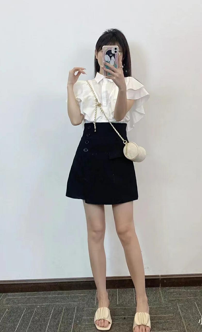 Fubail / Sustainableハイウエストキュロットショートパンツ 入金確認