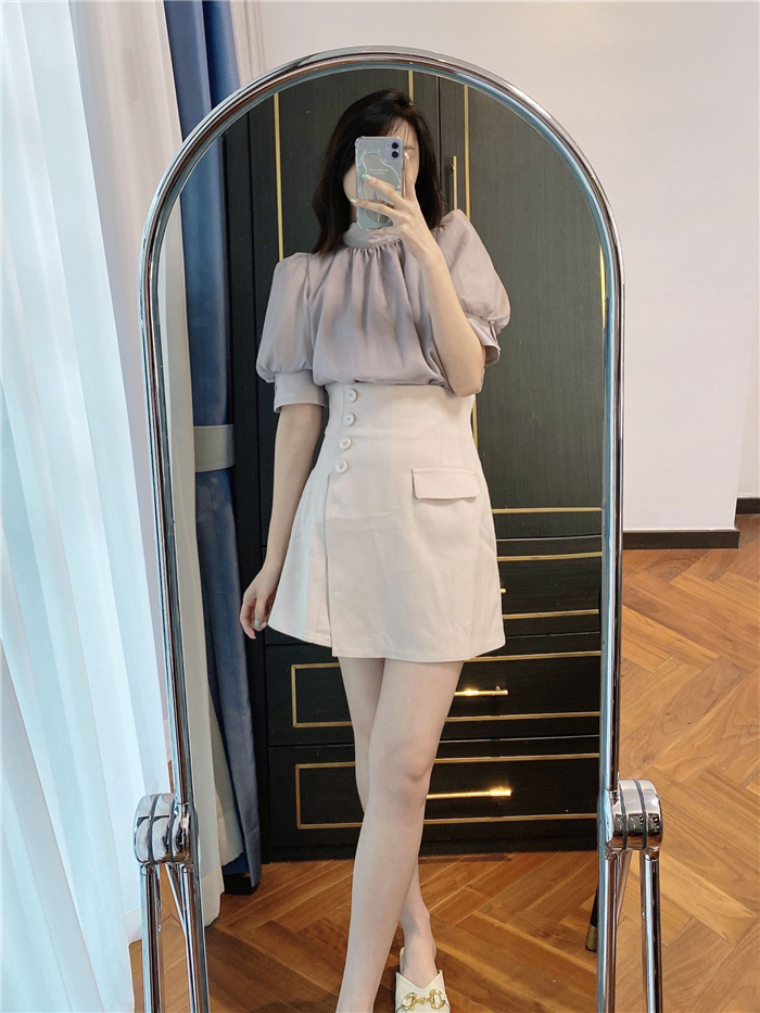 Fubail / Sustainableハイウエストキュロットショートパンツ 入金確認