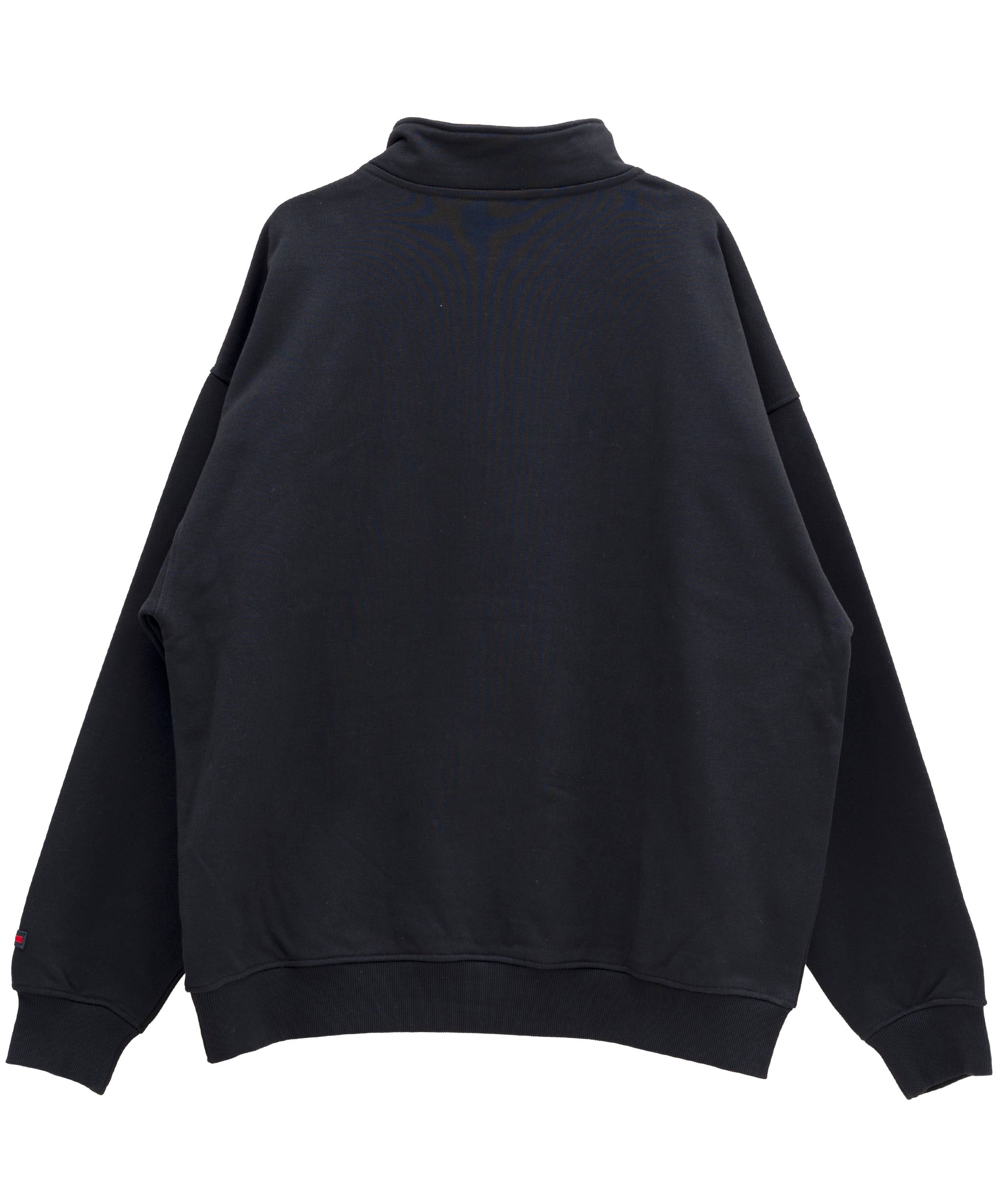 FUBU フブ トップス 裏毛 ハーフジップ スウェット。FUBUはアメリカの