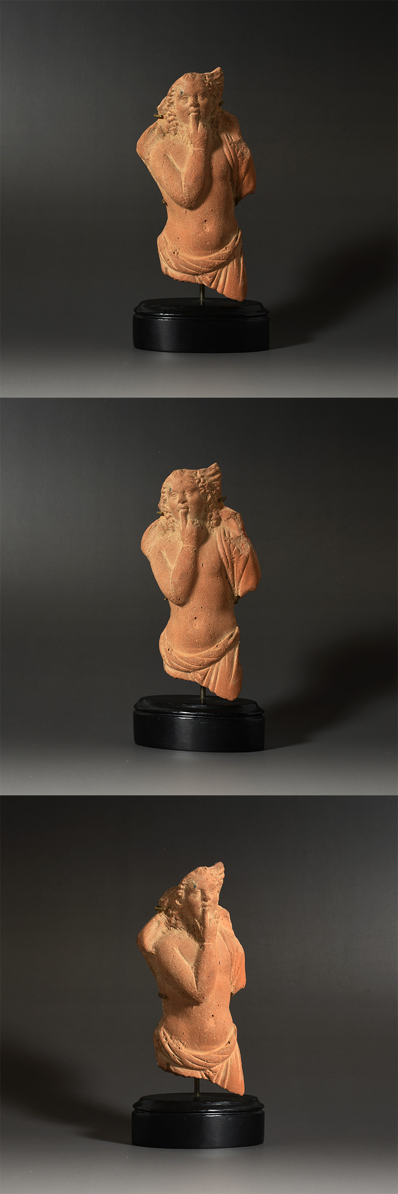 コレクター収集品　ギリシャ文明　テラコッタ 花地蔵 - テラコッタ・<br>少年像 | 古美術品専門サイト fufufufu.com