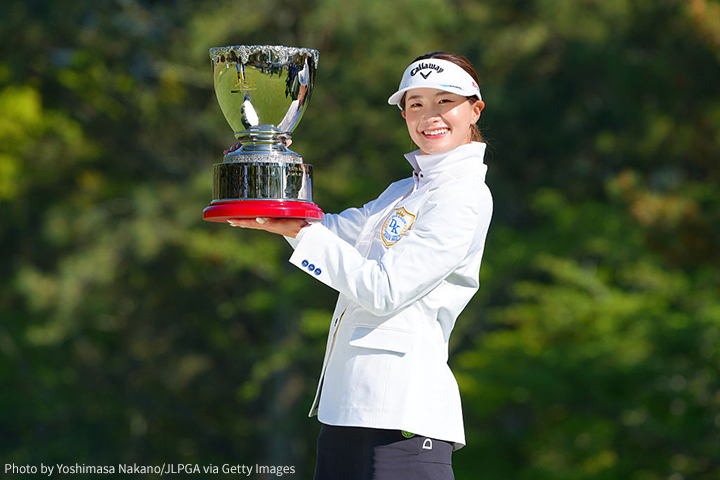 青木香奈子選手が、ステップ・アップ・ツアーにて初優勝を飾りました