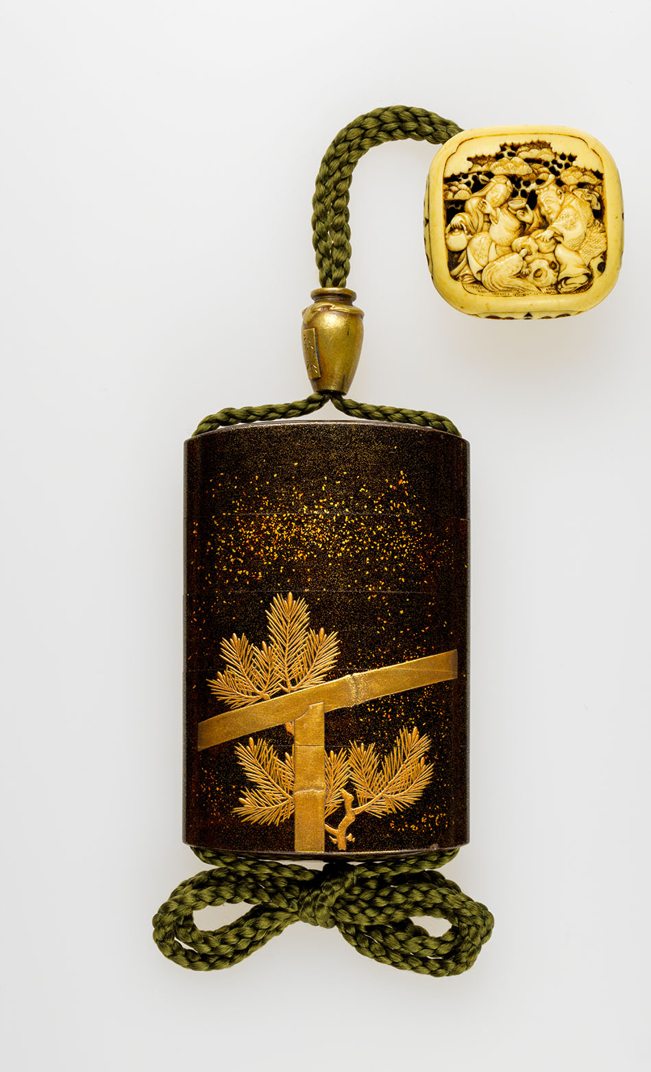 翁蒔絵印籠 銘 有得斎（花押） | 石井有得斎 | 収蔵品詳細 | 作品を