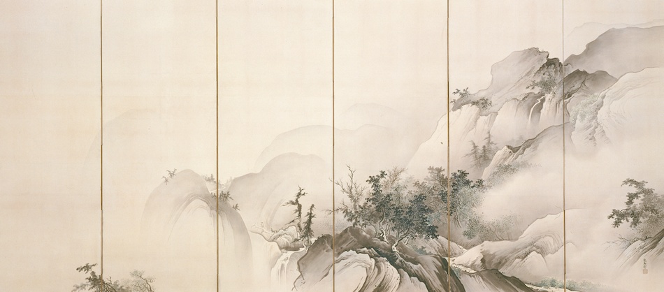 山水図 | 橋本雅邦 | 収蔵品詳細 | 作品を知る | 東京富士美術館