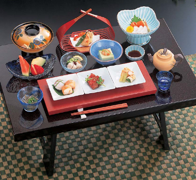 座卓 季楽膳（片面タイプ） 黒タタキ