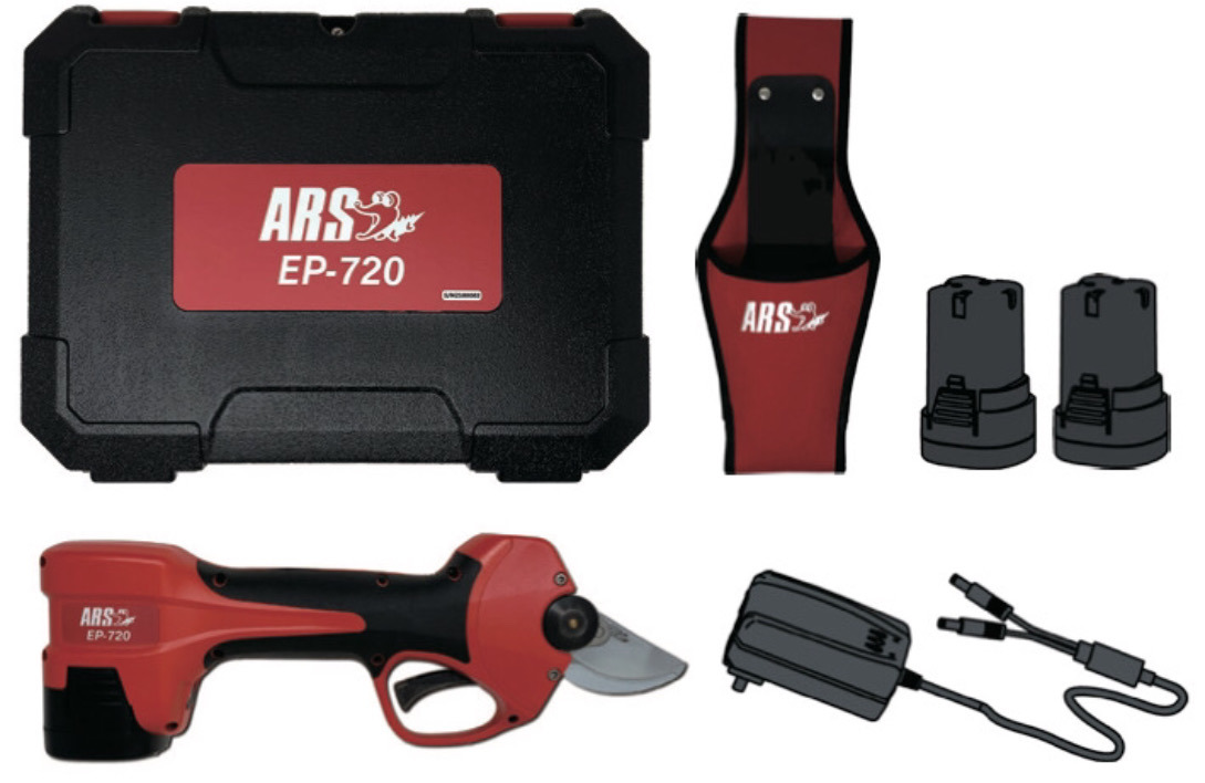 展示機処分 コードレス充電式剪定鋏 EP-720 替刃式 アルス