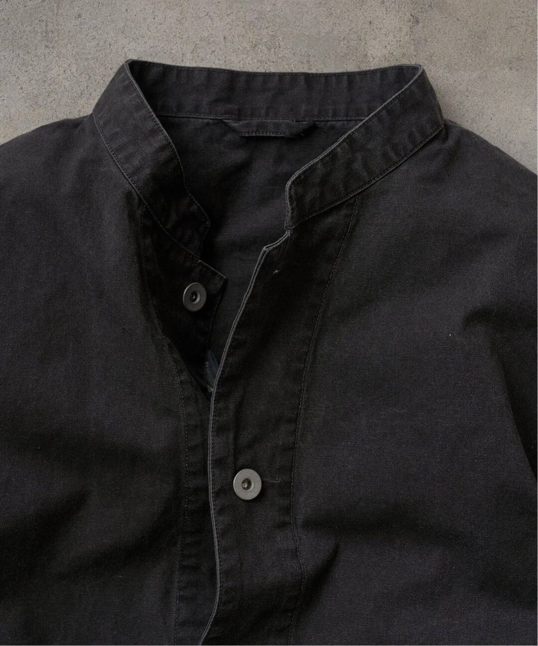 417 EDIFICE × nanamica 2026 SS 別注 “バンドカラーシャツジャケット