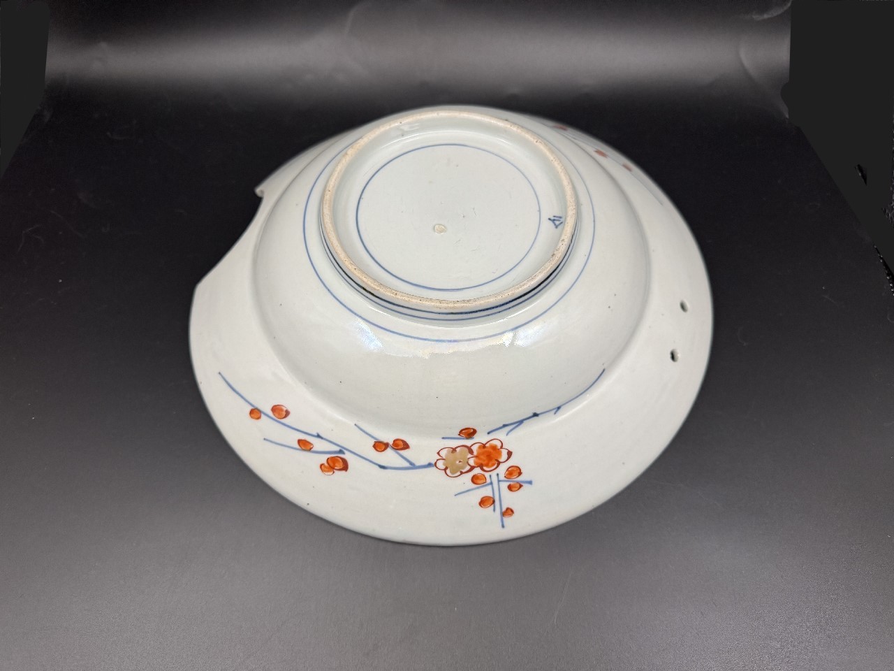 古伊万里色絵皿 S25ー1 古伊万里色絵皿 S25ー1