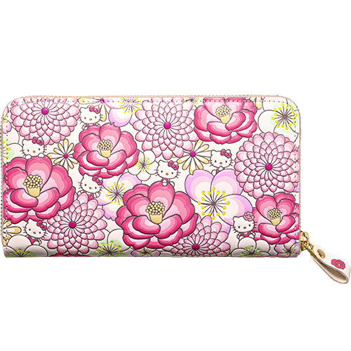 ハローキティ浅草文庫®長財布 花あそび ファッション | G-Callショッピング
