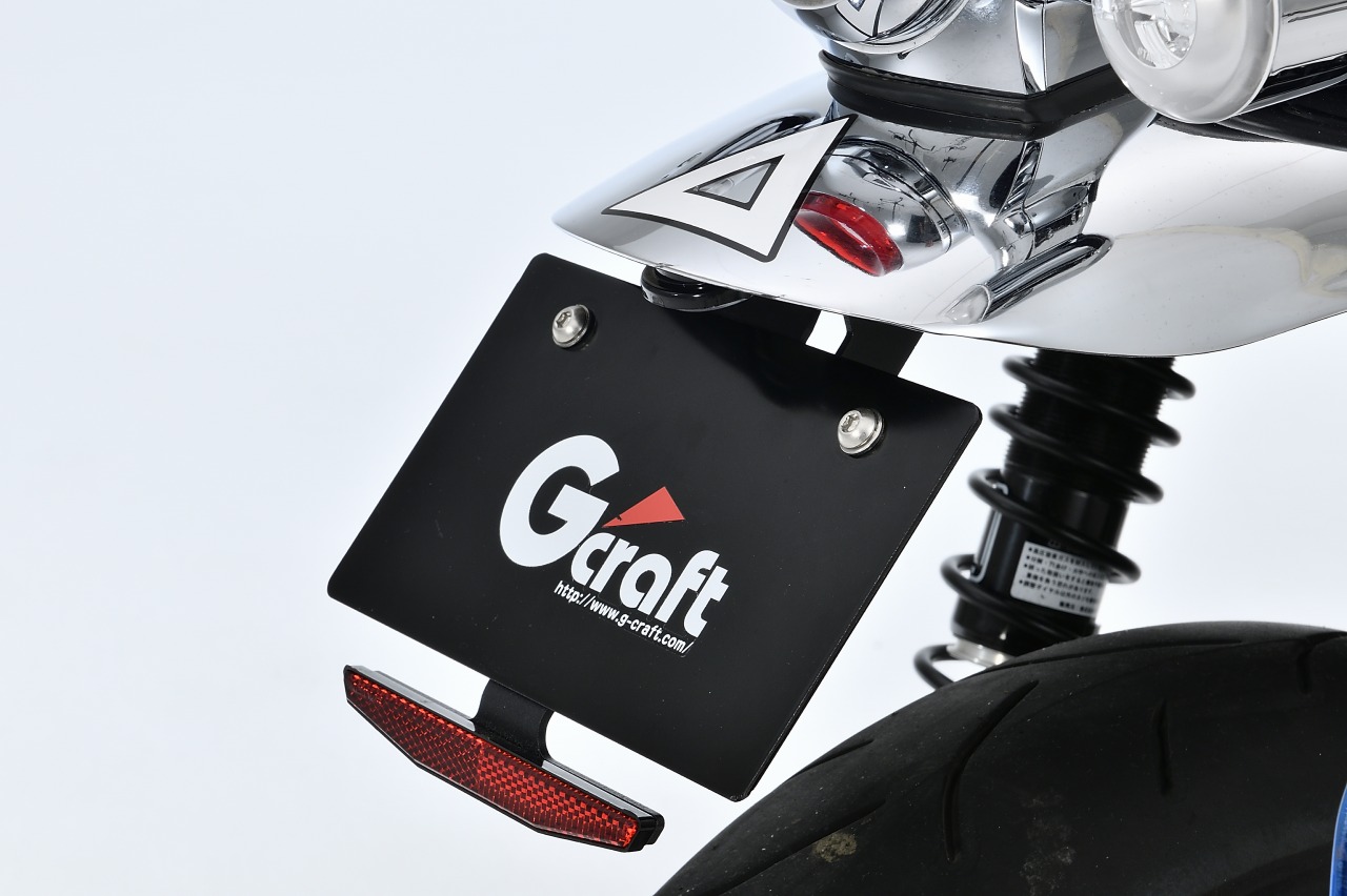 モンキー125用 スマートライセンスホルダー | Gクラフトオンライン Gcraft