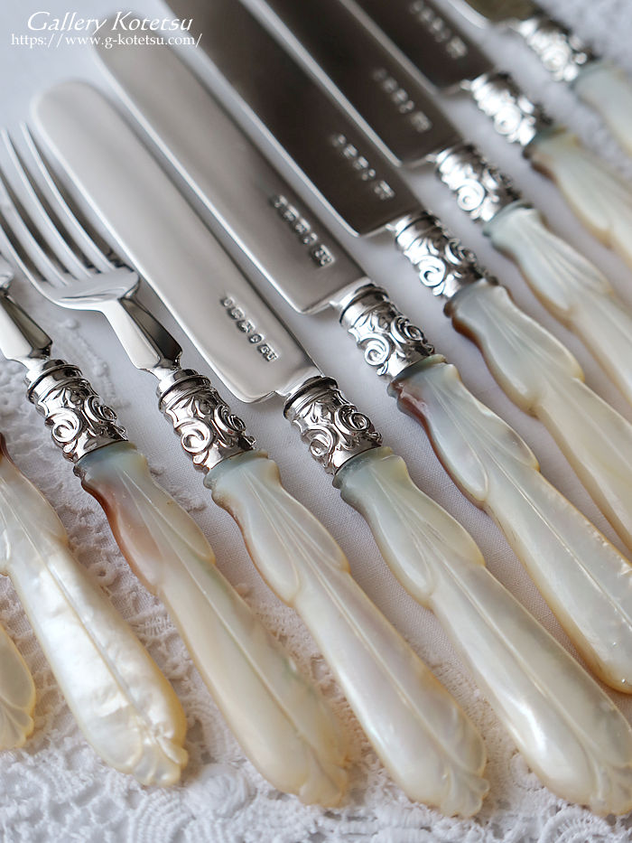 フランス／クリストフル】純銀／ケーキフォーク 2本 ☆仏蘭西高級銀器
