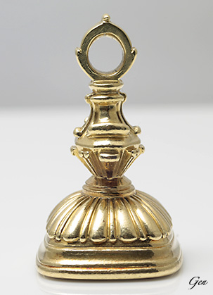 貴族の紋章インタリオ シール フォックス ｜ アンティークジュエリー