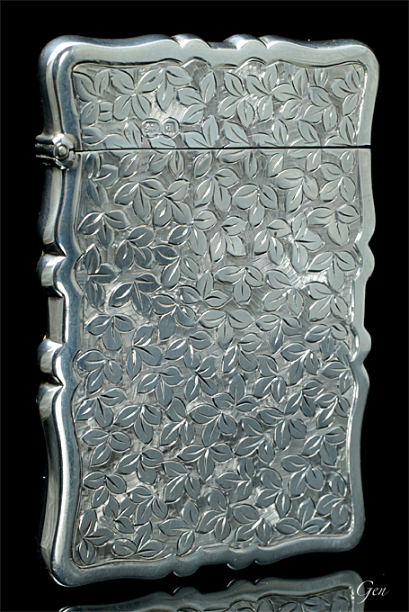 シルバー カードケース 名刺入れ アンティーク