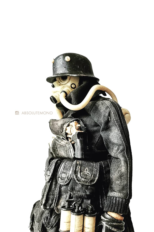 Shitty 9 Commander VON NOM by Ashley Wood (one twelve) toy release