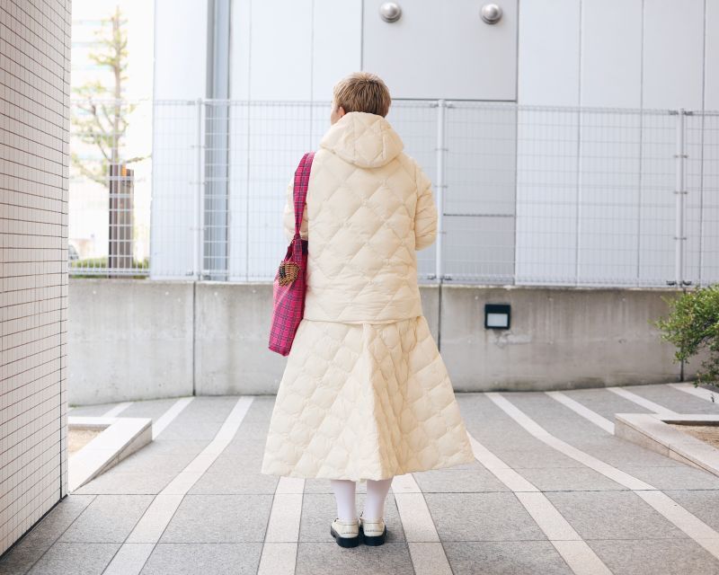 TAION タイオン シティ ダウンスカート