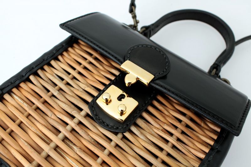 ebagos エバゴス カーフ・ハンドバッグ S