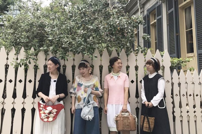 mina perhonen ミナペルホネン ×hitomi shinoyama design 後ろリボン