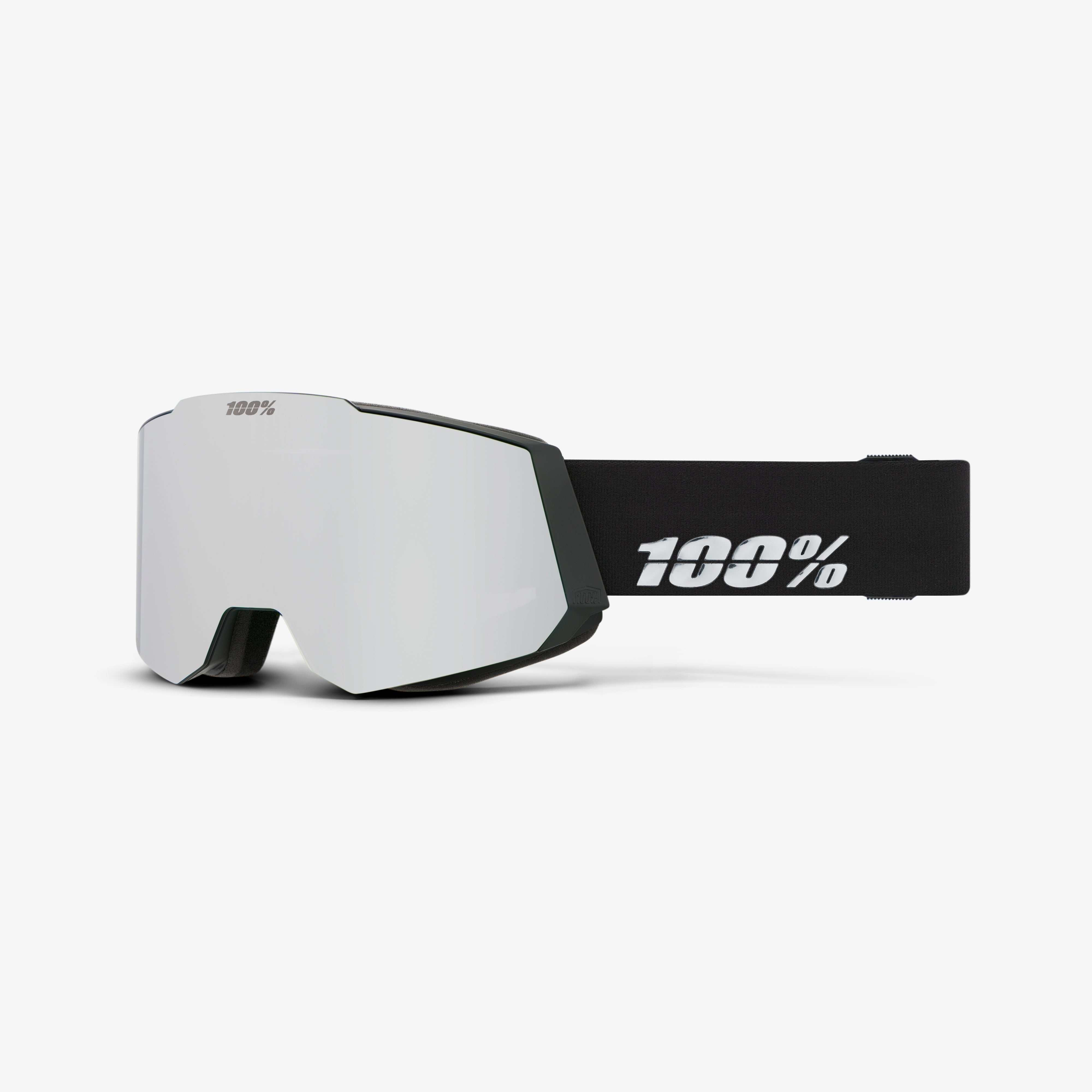 SNOWCRAFT HiPER Goggle Black/Silver – 100%