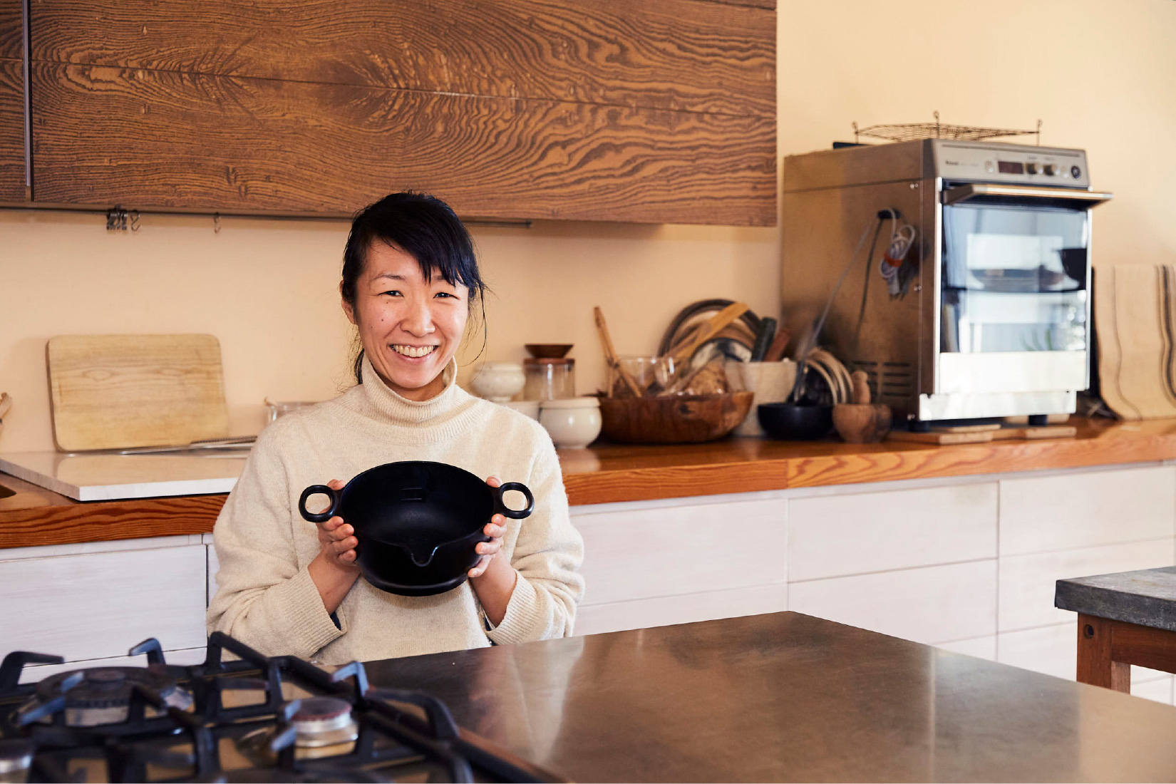 料理家 冷水希三子愛用 ゾウさん揚げ鍋 | LDKWARE