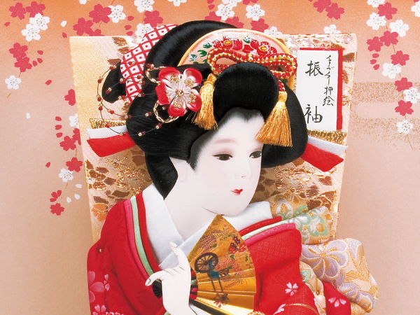 あきしの18号羽子板ケース飾り ～広島市の人形問屋十二段屋