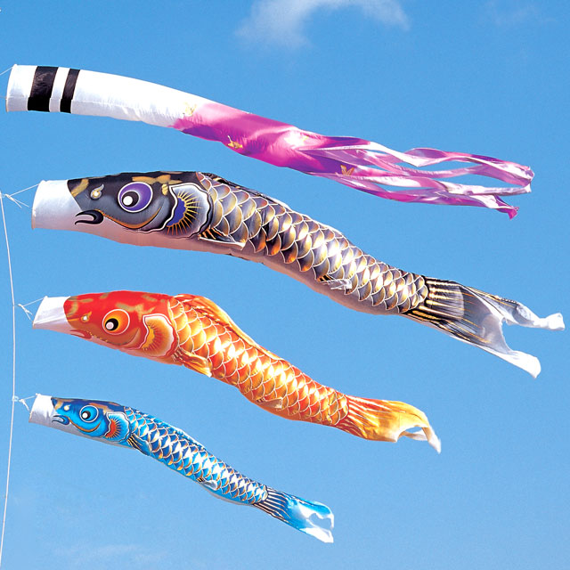6m空鯉のぼり超強力ロングポールセットが安い ダイヤ鯉のぼり ～広島市