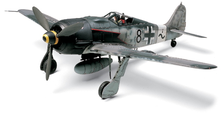 プラモデル完成機 1/32 フォッケウルフFw190A-8 フォッケウルフ Fw