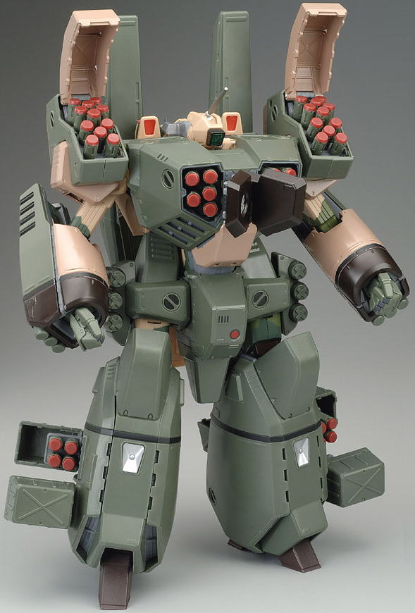 やまと マクロス 1/48 完全変形 VF-1 対応 アーマーパーツ ロービジ