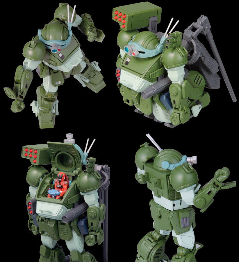 ボトムズ アクティックギアネクスト AG-N01 バーグラリードッグ (完成