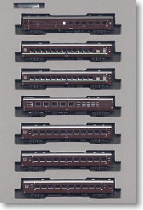 ナハ10系 特急「かもめ」 後期編成 (基本・7両セット) (鉄道模型