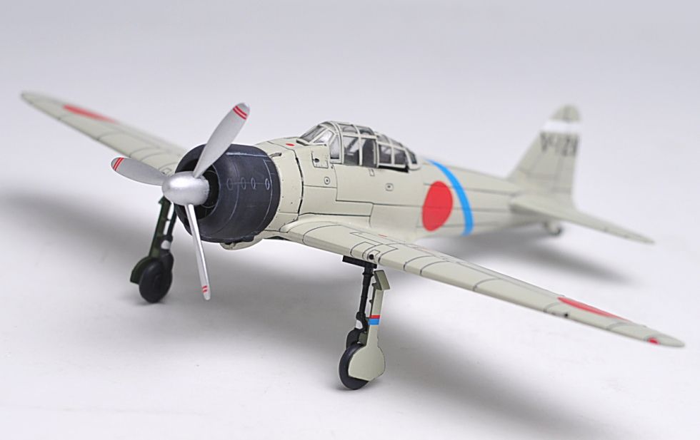 零式艦上戦闘機21型 台南航空隊 「坂井三郎」 ラバウル1942 (完成品