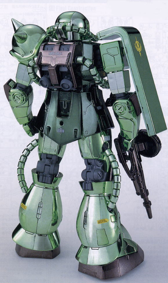 MG-クリスタルバージョン ZAKU Ⅱ MS-06Sジオン公国軍指揮官用 Amazon