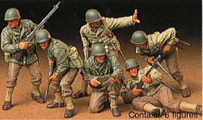アメリカ歩兵攻撃セット (プラモデル) - ホビーサーチ ミリタリープラモ