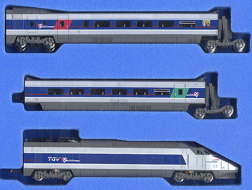 TGV La Ligne de Coeur France Suisse 6-Car Set (Model Train