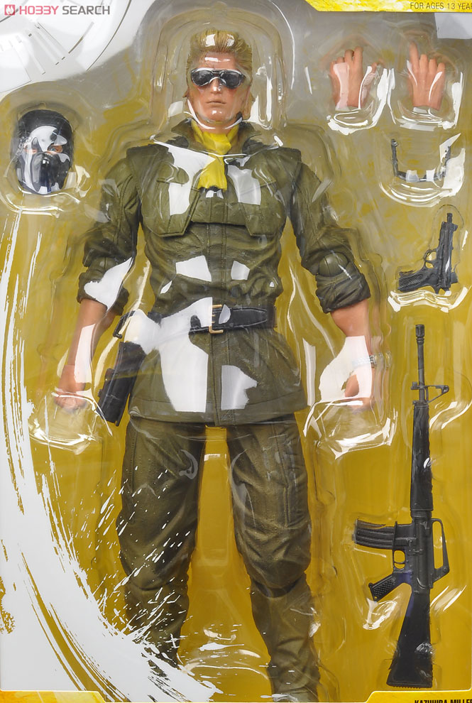 Metal Gear Solid Peace Walker Play Arts Kai KAZUHIRA MILLER