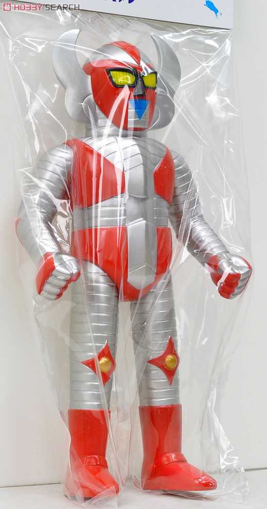 ブルマァク ソフビ電人ザボーガー (シルバー版) (完成品) - ホビー