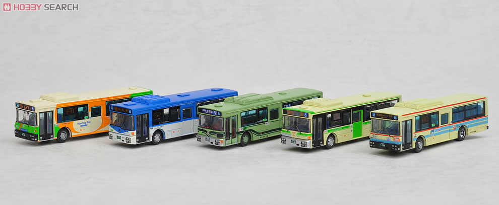 ザ・バスコレクション 西日本車体工業 96MC ノンステップバス (5台