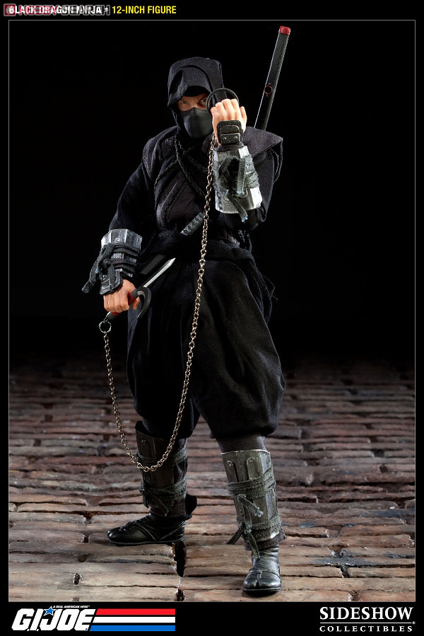 GIジョー/ ブラックドラゴンニンジャ 12インチ フィギュア - ホビー