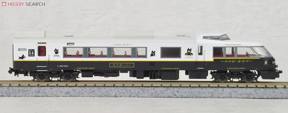 キハ183系1000番台 特急「あそぼーい！」 (4両セット) (鉄道模型