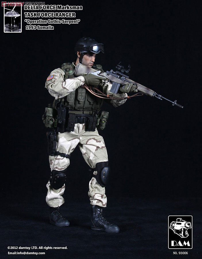 Dam Toy Delta Force Marksman Task Force Ranger `Operation Gotic